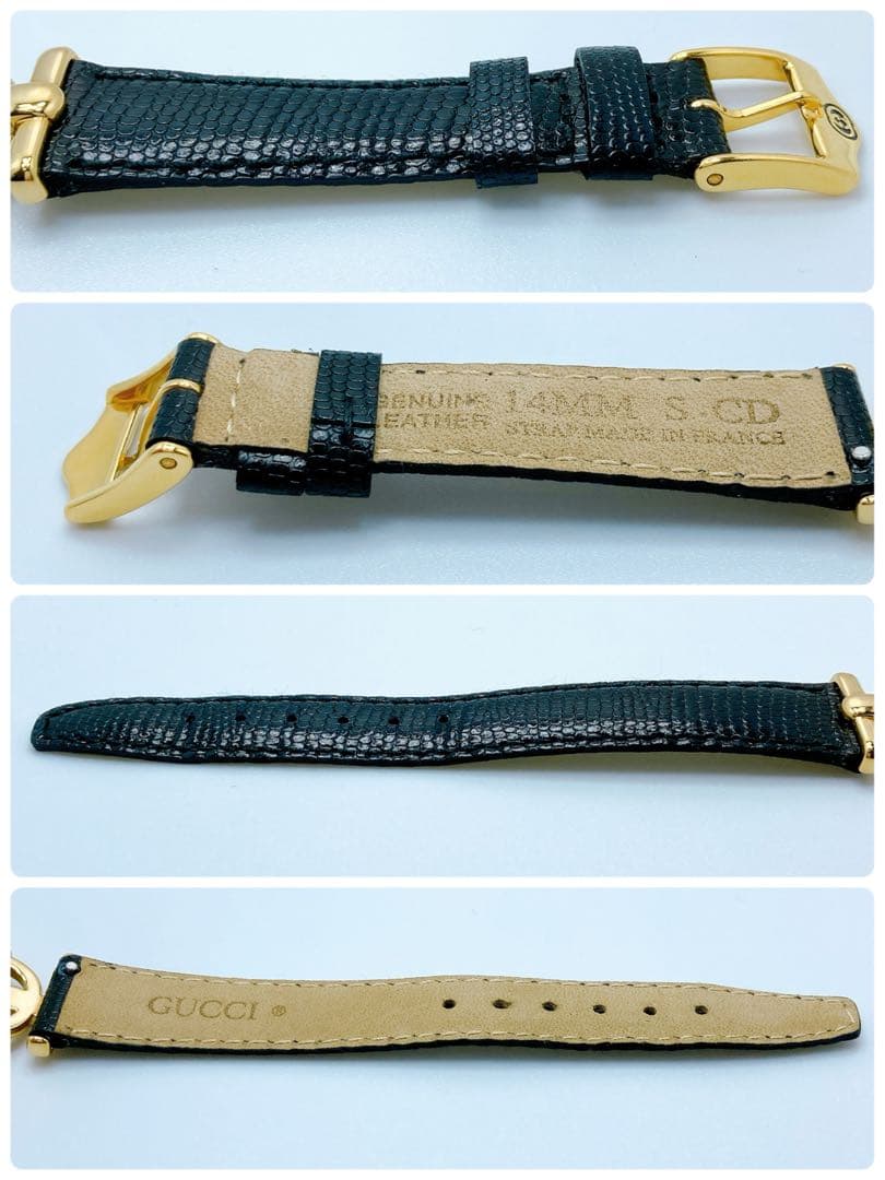 590 グッチ　6300L ホースビット　クォーツ　腕時計　美品