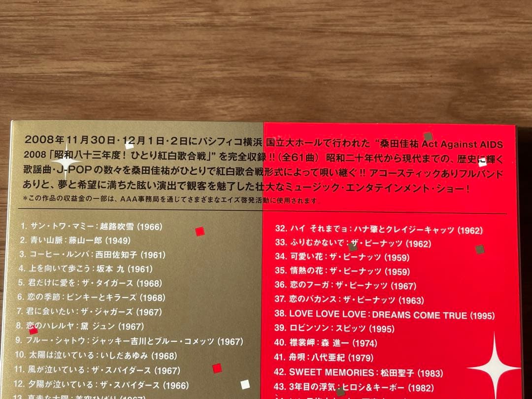 【２点セットで‼️】桑田佳祐/昭和八十三•八十八年度!ひとり紅白歌合戦〈2枚組〉