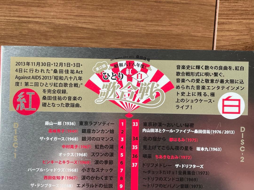 【２点セットで‼️】桑田佳祐/昭和八十三•八十八年度!ひとり紅白歌合戦〈2枚組〉
