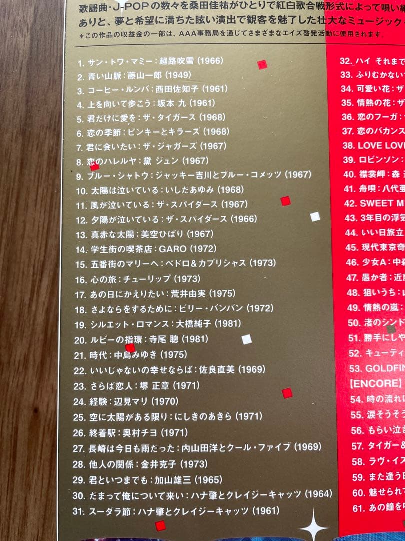 【２点セットで‼️】桑田佳祐/昭和八十三•八十八年度!ひとり紅白歌合戦〈2枚組〉