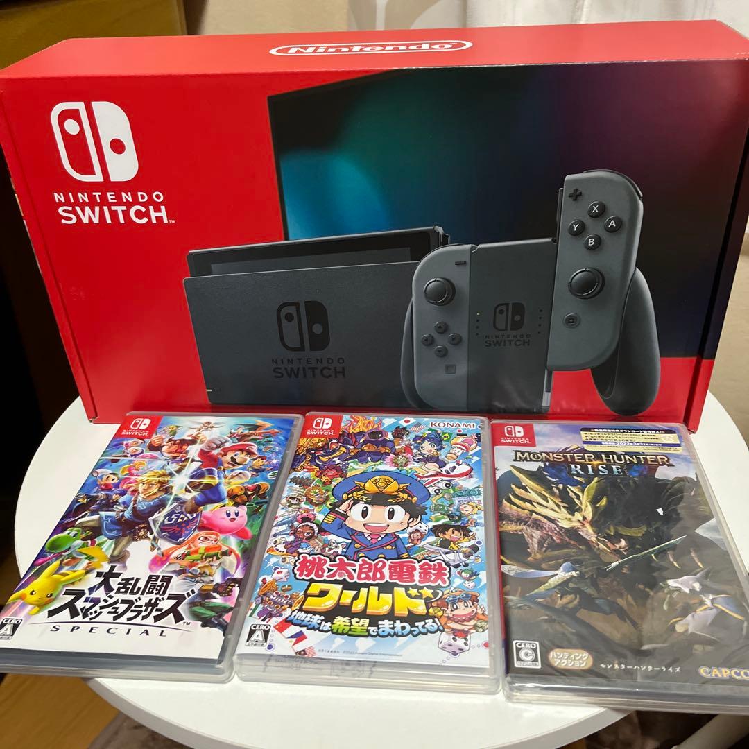 Nintendo Switch有機EL／コントローラー&ソフト付き✨