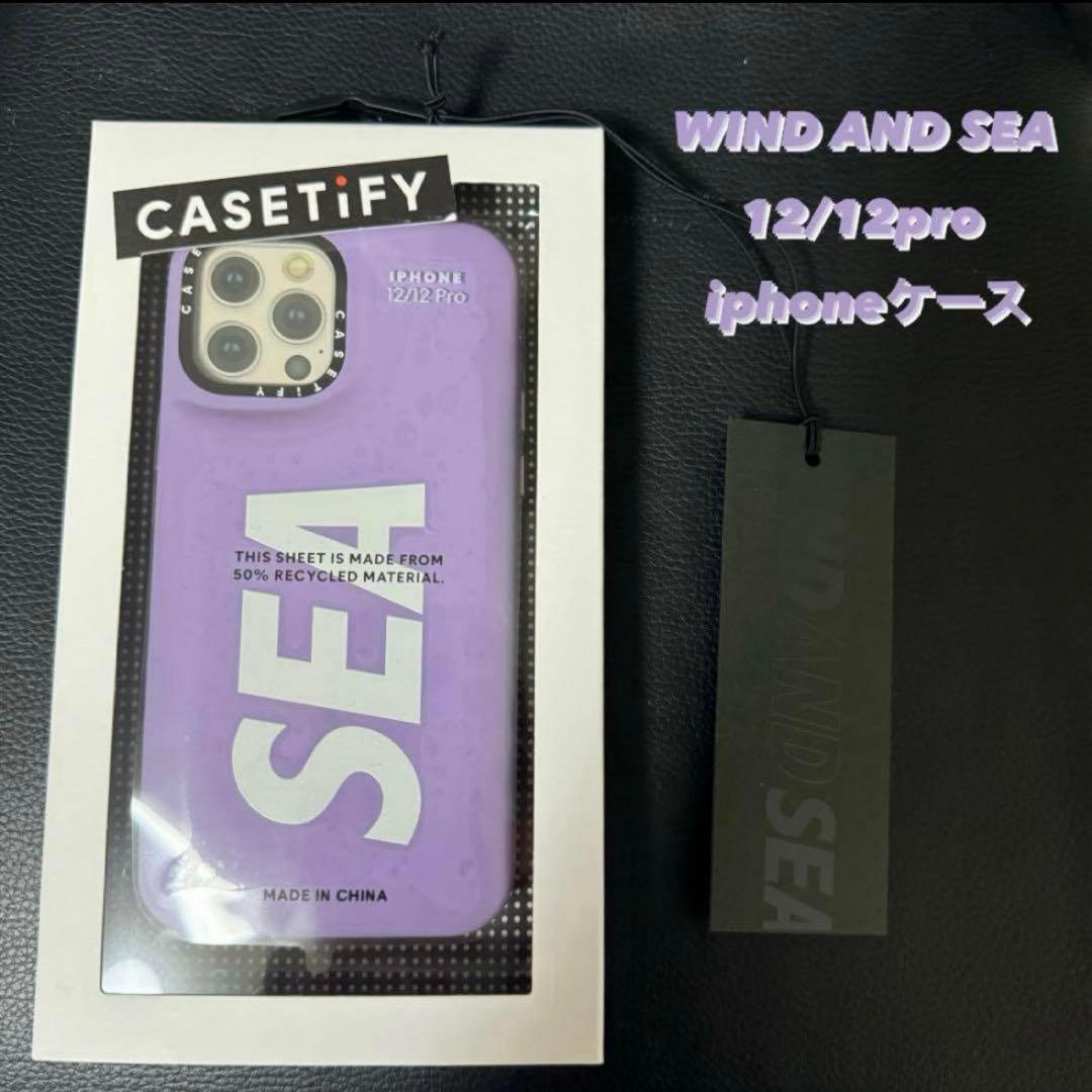 【WINDANDSEA】ウィンダンシー　スマホケース　 カバー　12/12pro