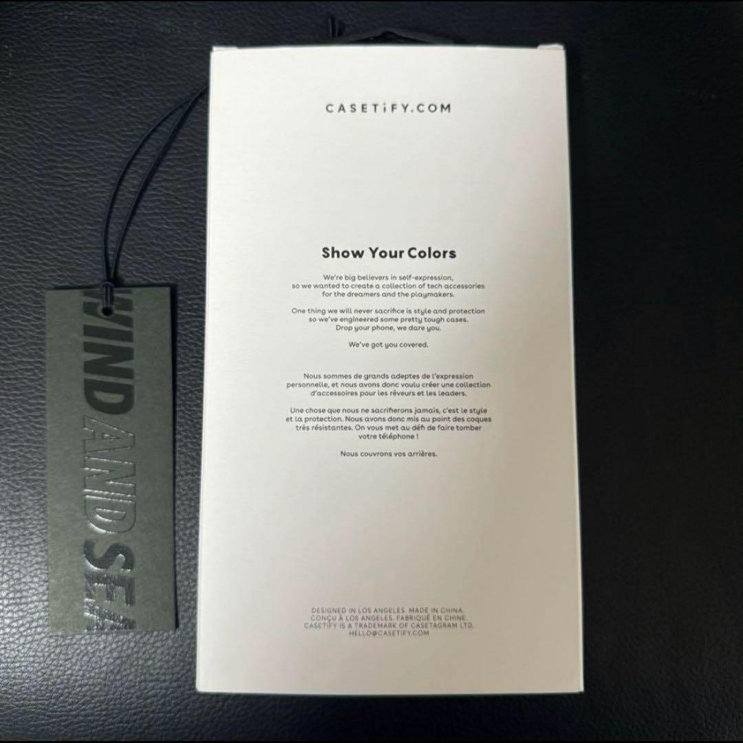 【WINDANDSEA】ウィンダンシー　スマホケース　 カバー　12/12pro