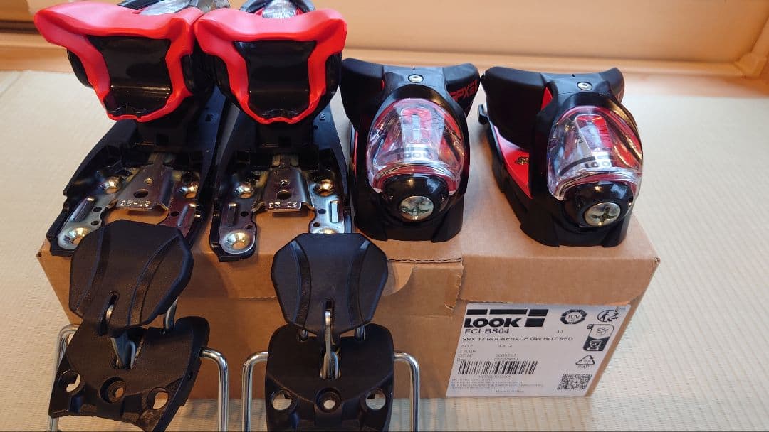 新品未使用★国内正規品LOOKルックSPX12 ROCKERACE RED