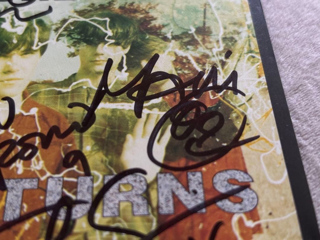 レアThe Stone Roses サインCD ストーンローゼズ イアンブラウン