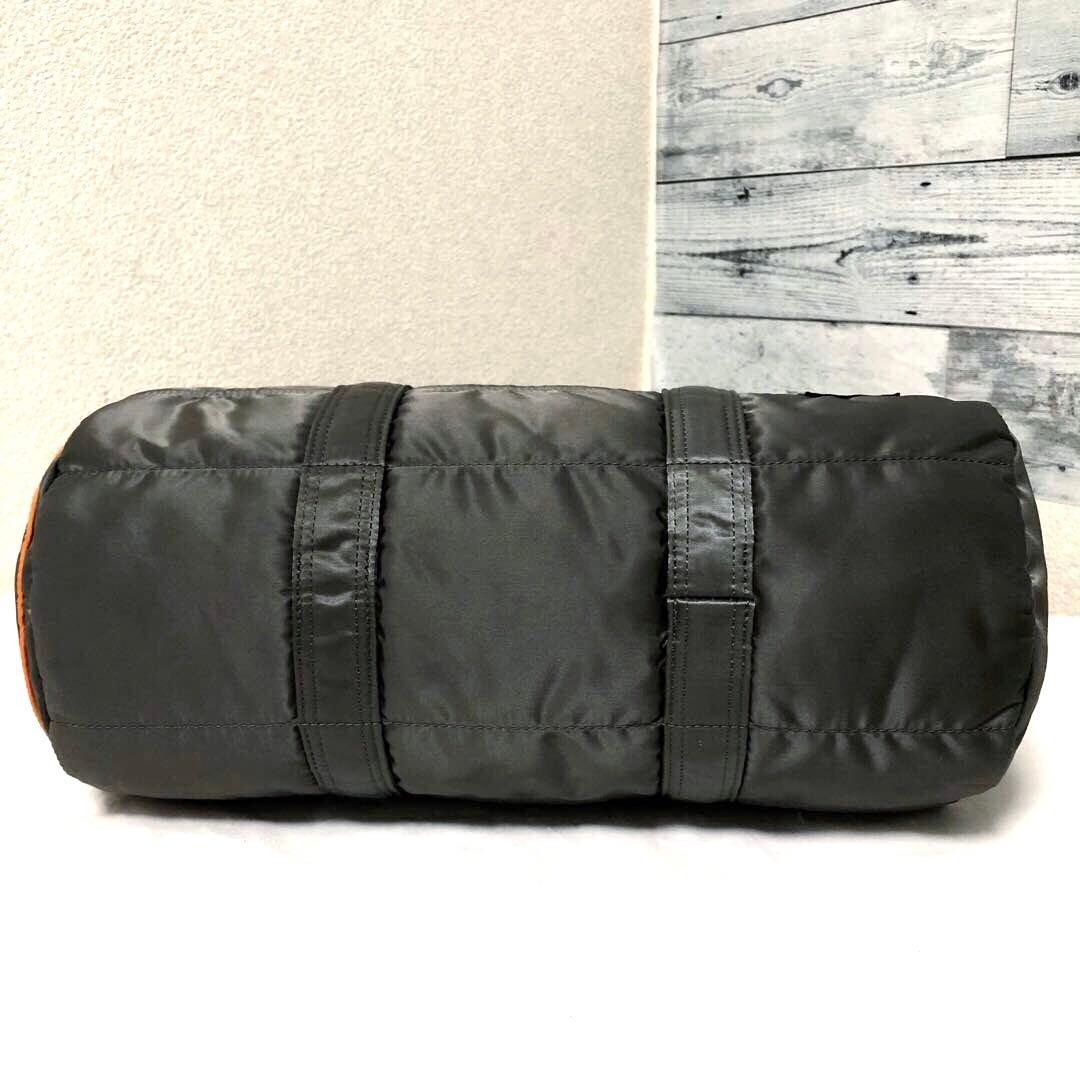 超美品✨希少 ポータータンカー ミニダッフル ボストンバッグLグレー 吉田カバン