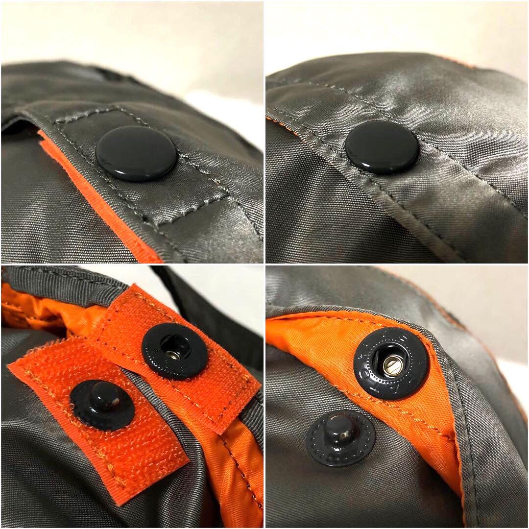 超美品✨希少 ポータータンカー ミニダッフル ボストンバッグLグレー 吉田カバン