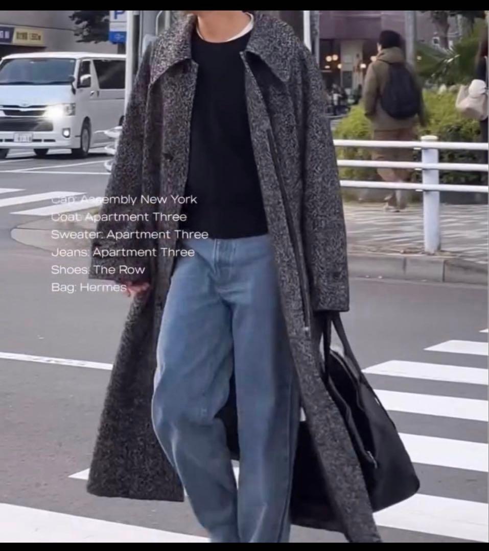 美品！apartment three の　オーバーサイズ　ロングコート　レア