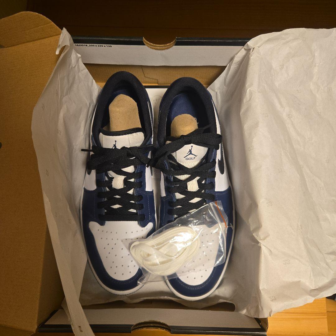 AIR JORDAN 1 LOW GOLF ミッドナイトネイビー