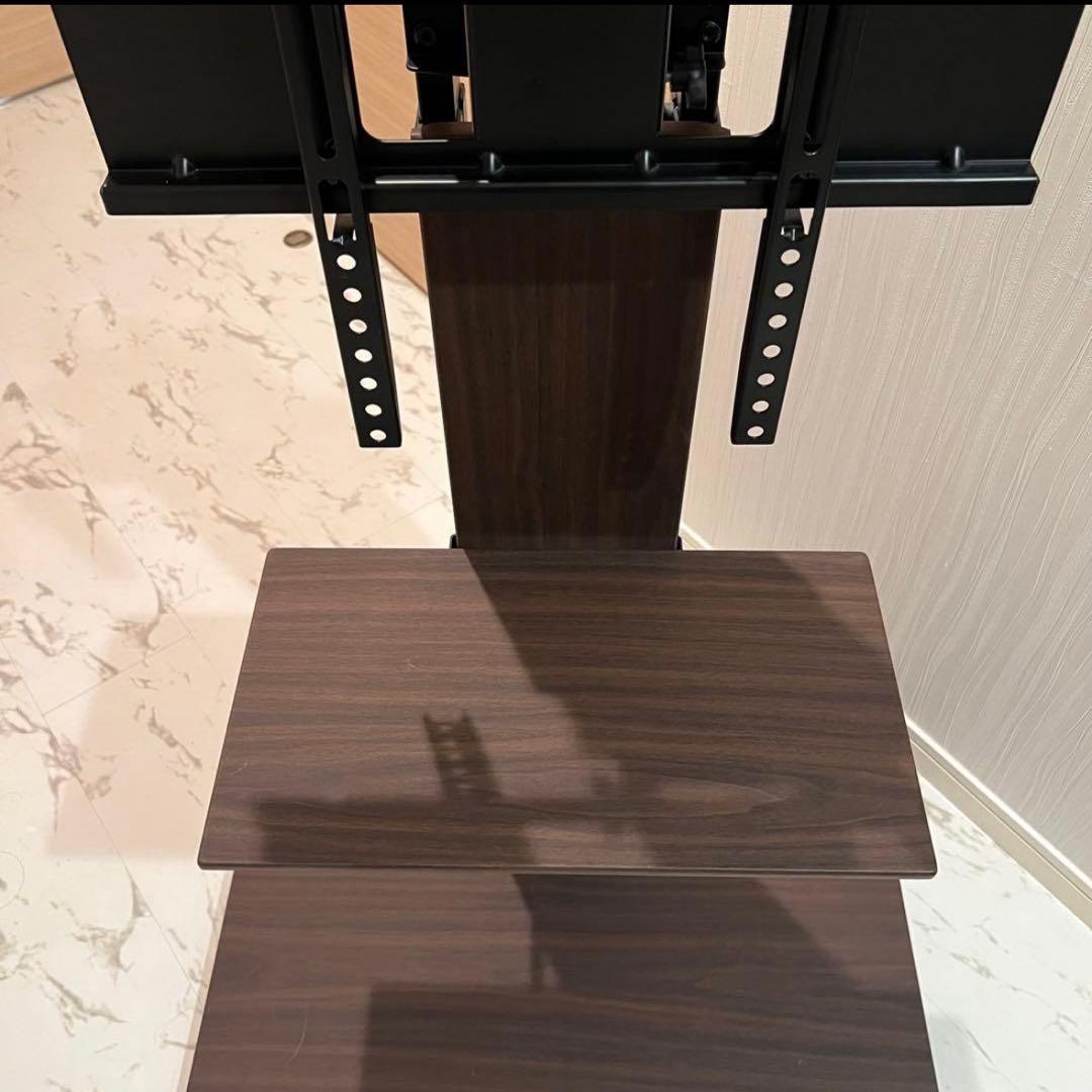 テレビスタンド ダークブラウン