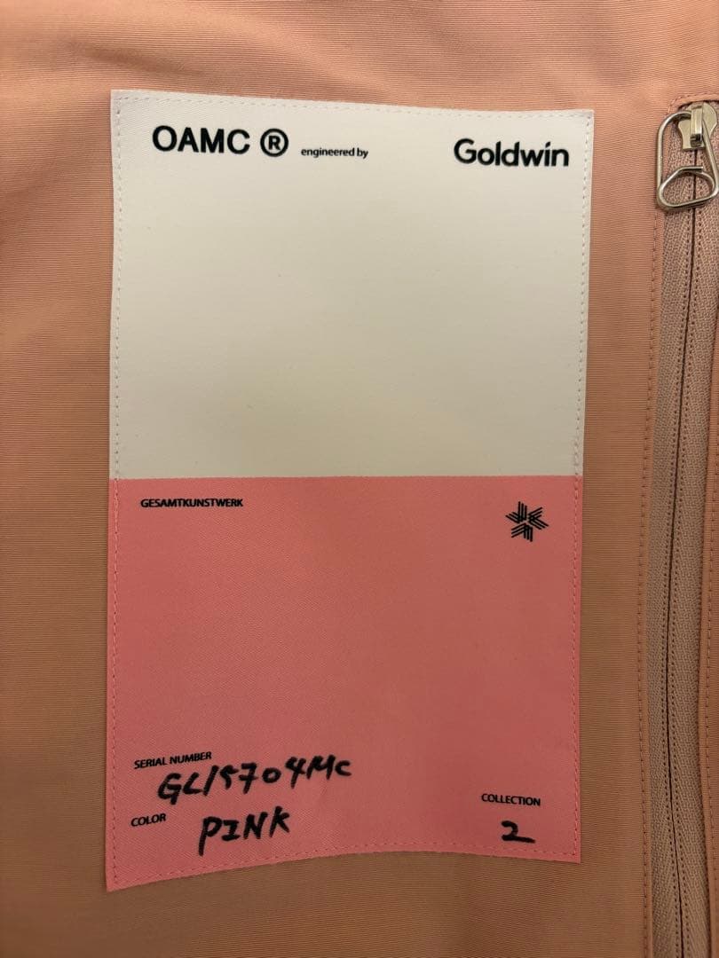 OAMC × Goldwin/FLIGHT JACKET (PINK)