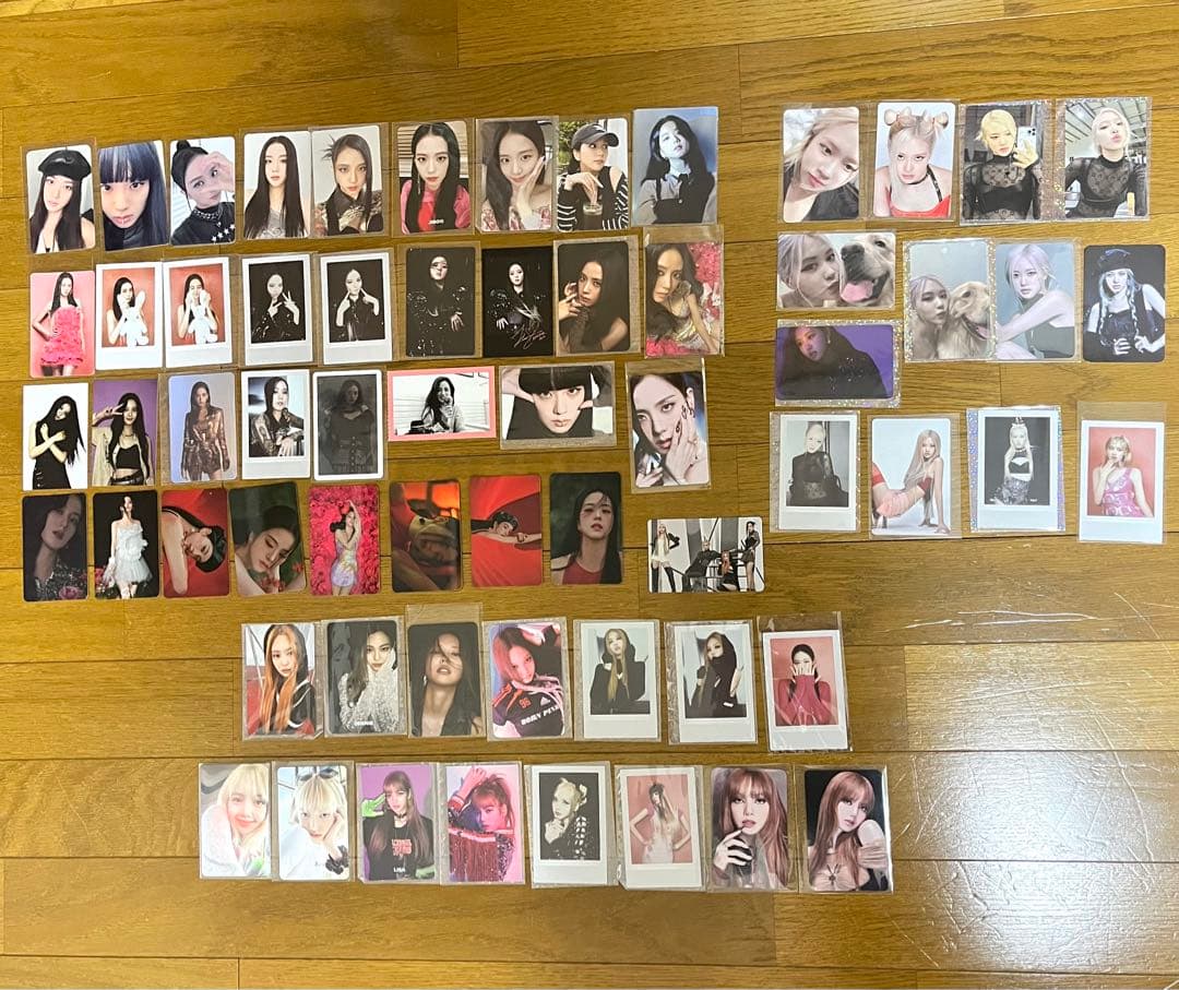 BLACKPINK トレカ まとめ売り ジス ジェニ ロゼ リサ 追加アリ