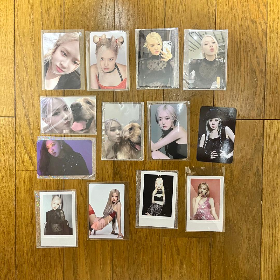 BLACKPINK トレカ まとめ売り ジス ジェニ ロゼ リサ 追加アリ