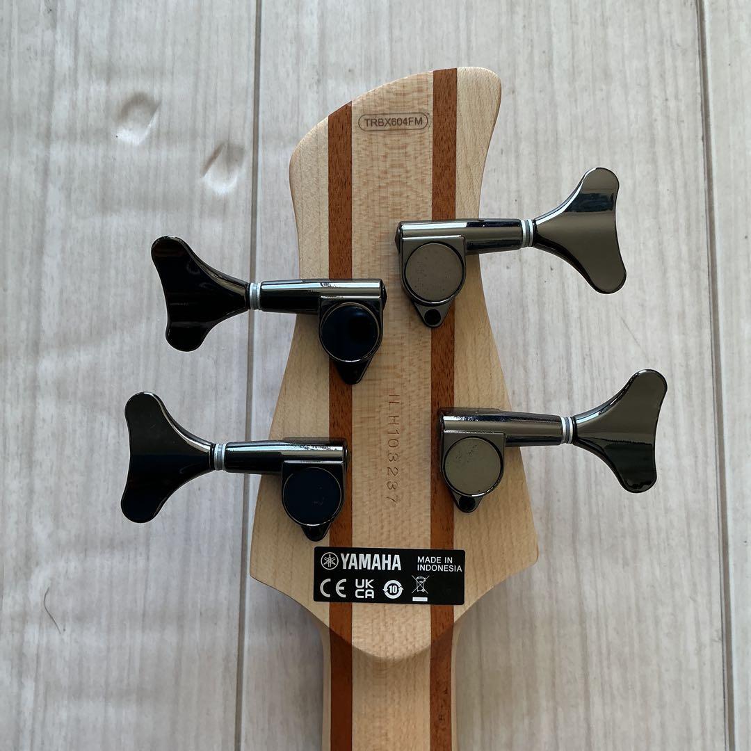 YAMAHA　TRBX604FM　NS　ナチュラルサテン　エレキベース