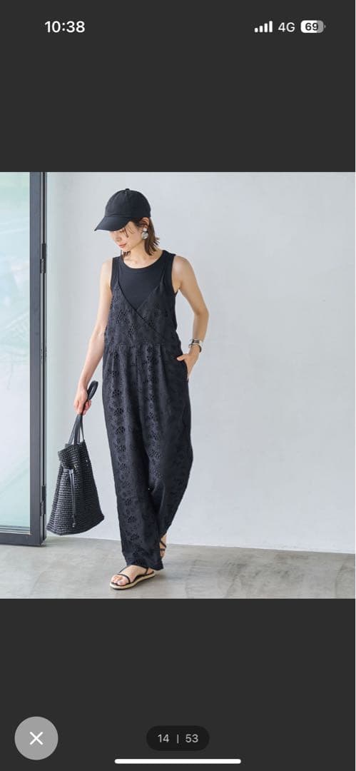 coen レースオールインワン