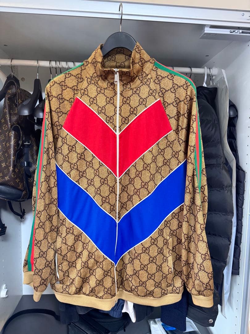 最終値下げGUCCI グッチ GGテクニカルジャージージャケット