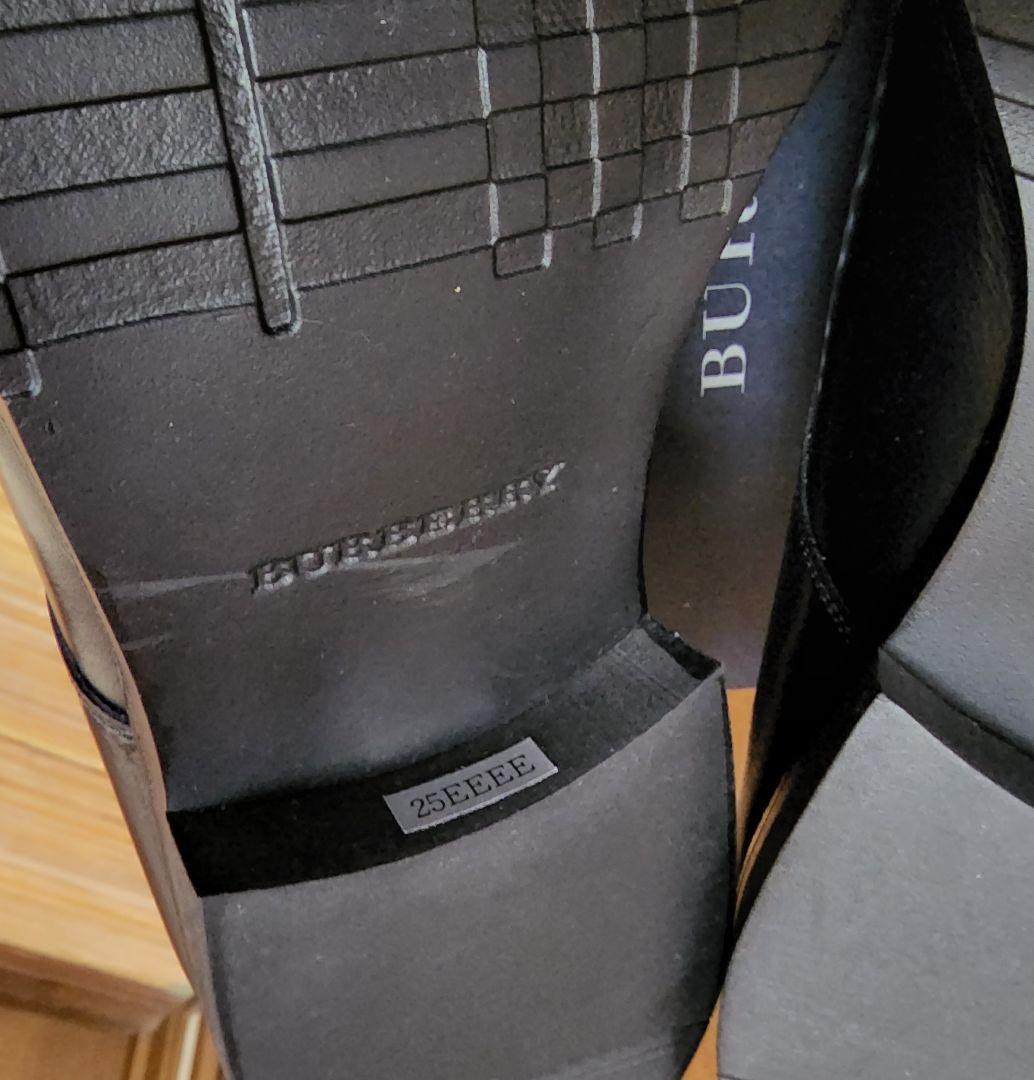 BURBERRY ダブルモンクストラップシューズ ブラック