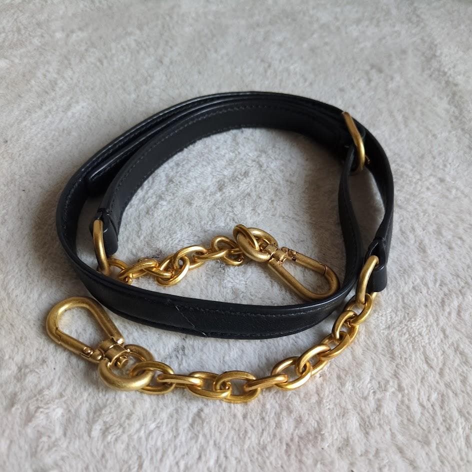 極美品　トリーバーチ　2way　ショルダーバッグ　アレクサ　キルティング　革　黒