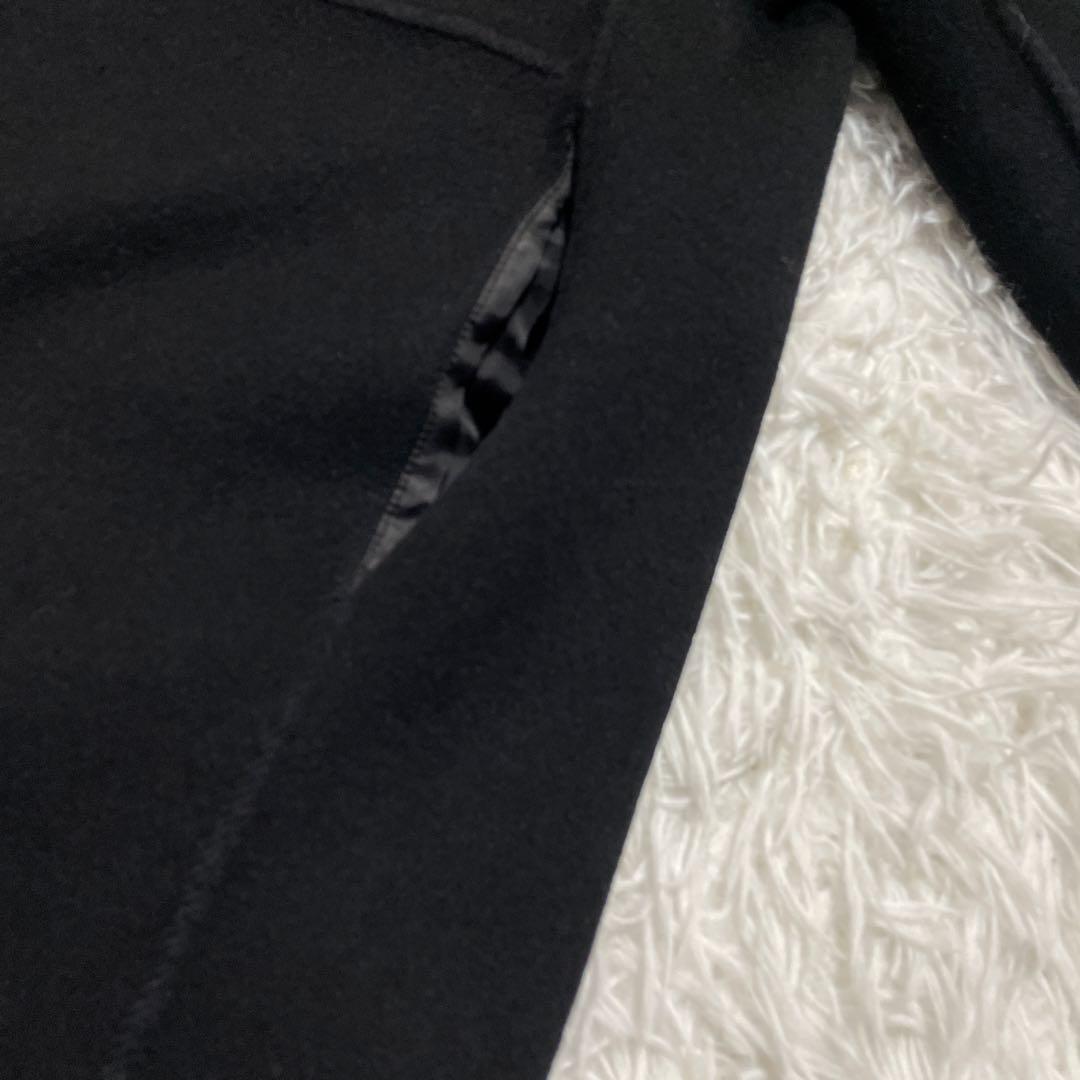 最終値下☆美品☆ ミューズドゥーズィエムクラス　ノーカラーコート　カシミヤ混