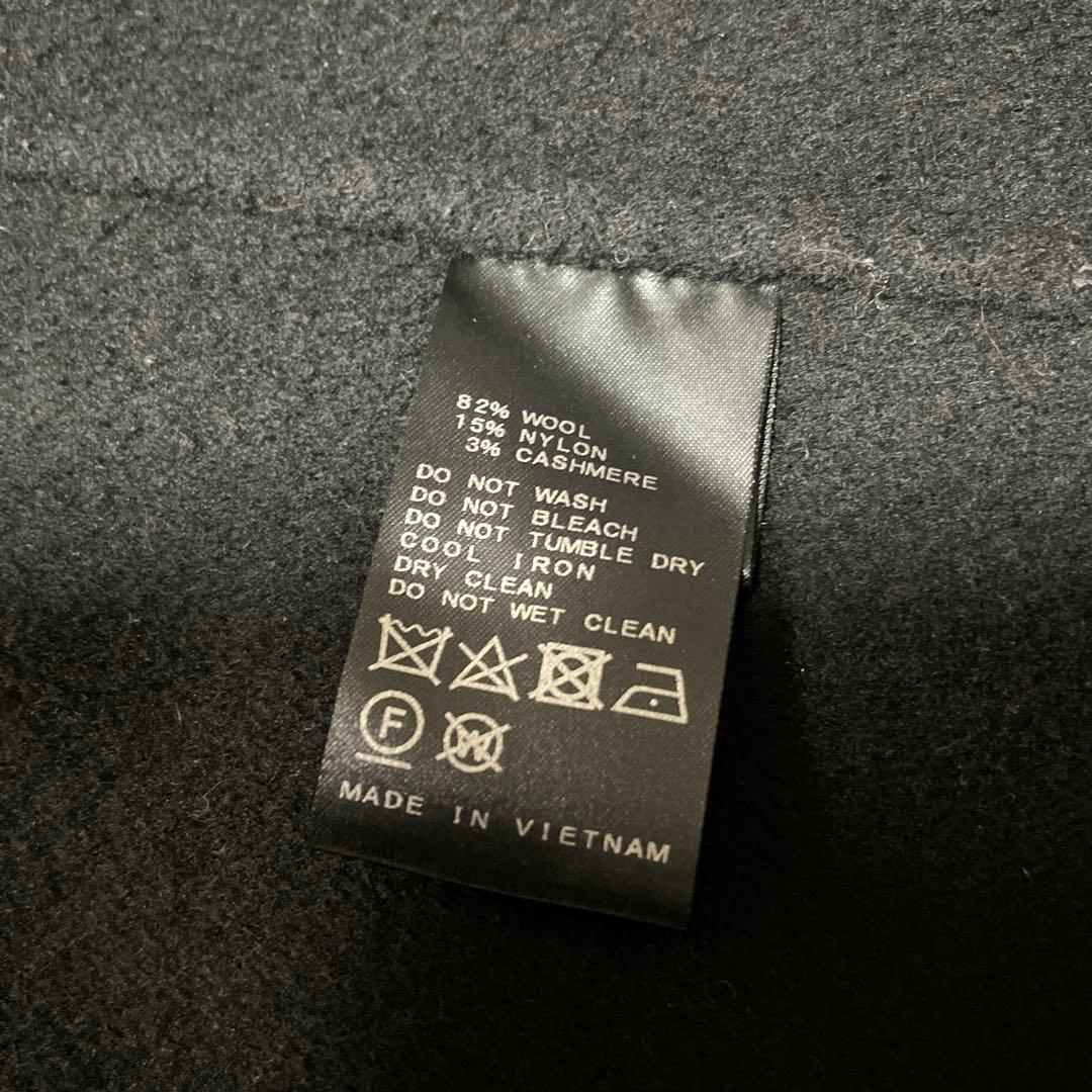 最終値下☆美品☆ ミューズドゥーズィエムクラス　ノーカラーコート　カシミヤ混