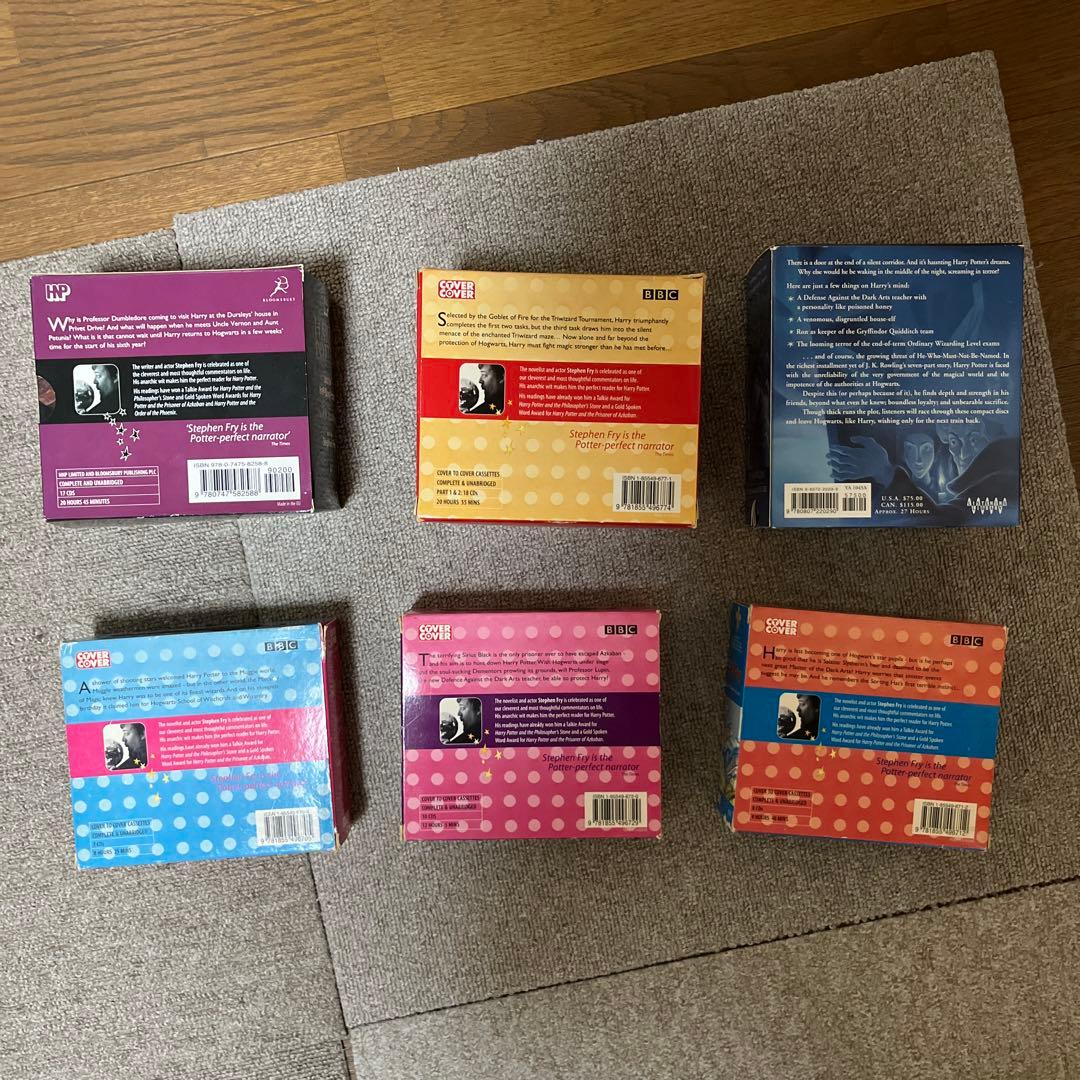Harry Potter オーディオブック 6巻セット