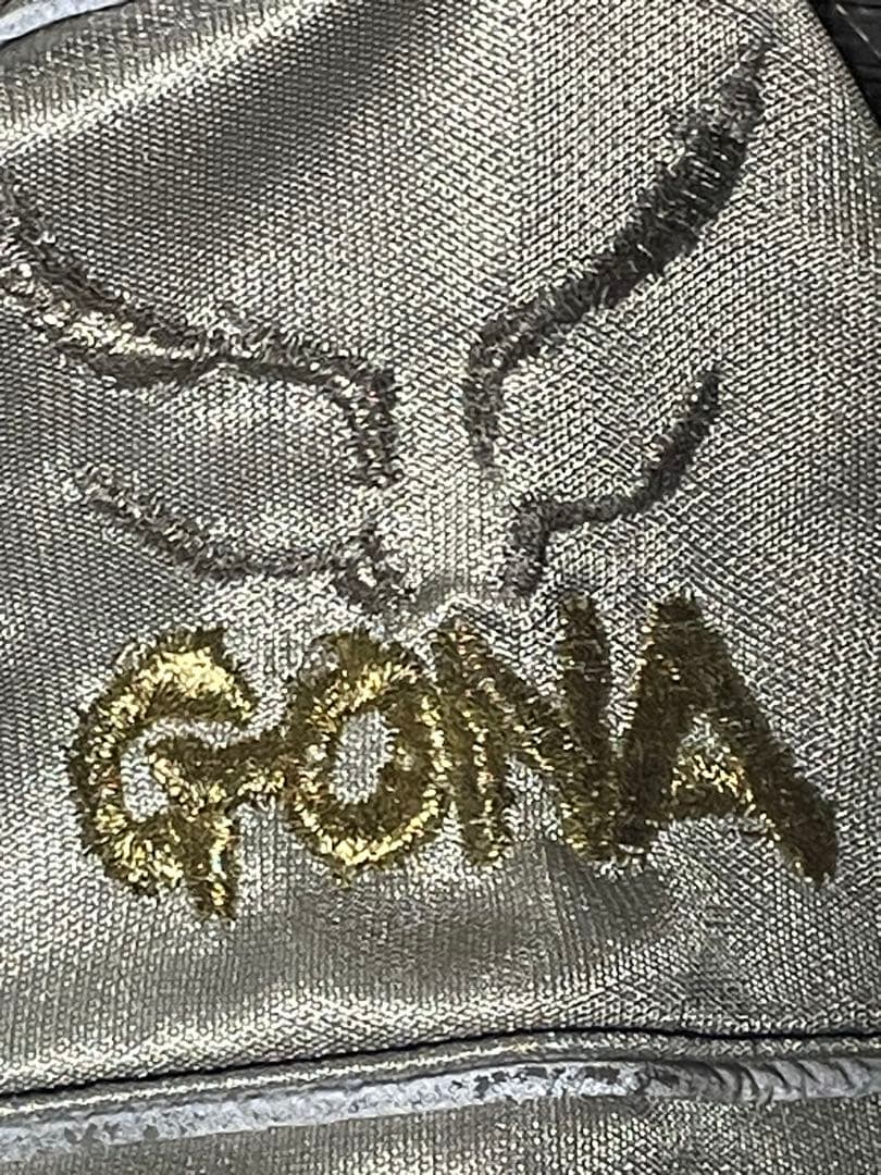 ジャケット シルバー 刺繍　トラックジャケット　 90s ストリート　Y2K