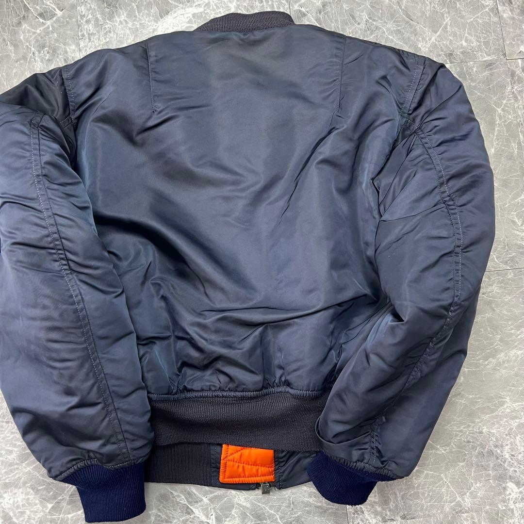 【極美品】アルファ　MA-1 フライトジャケット　69s SCOVILL 紺　M