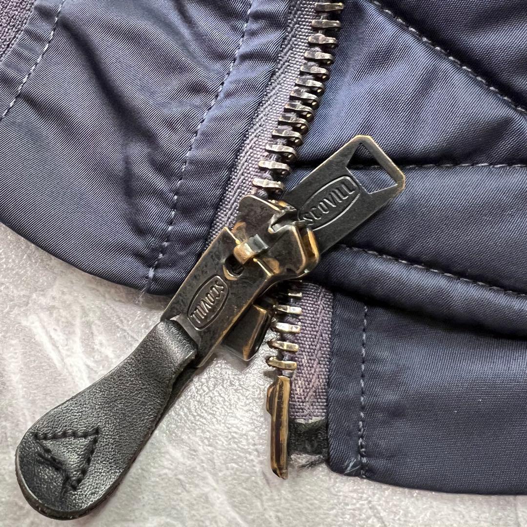 【極美品】アルファ　MA-1 フライトジャケット　69s SCOVILL 紺　M