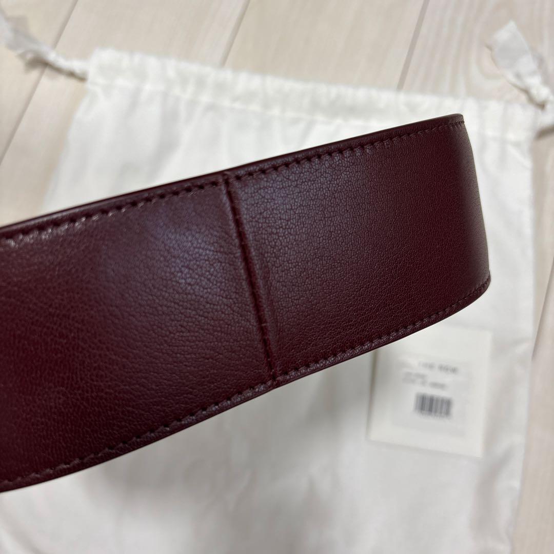 【美品】The Row ザロウ ハーフムーン ハンドバッグ　レーズン