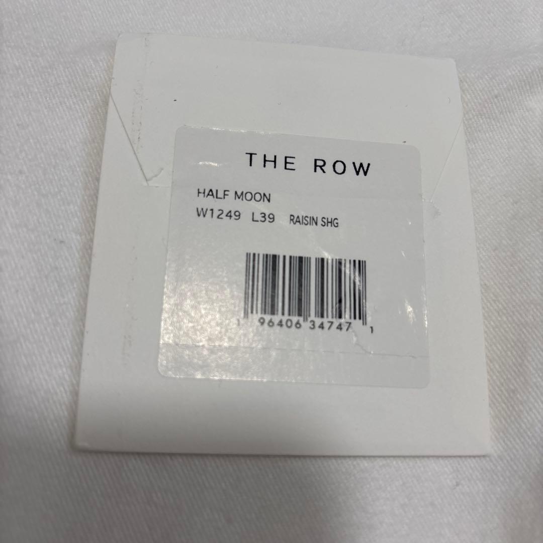 【美品】The Row ザロウ ハーフムーン ハンドバッグ　レーズン