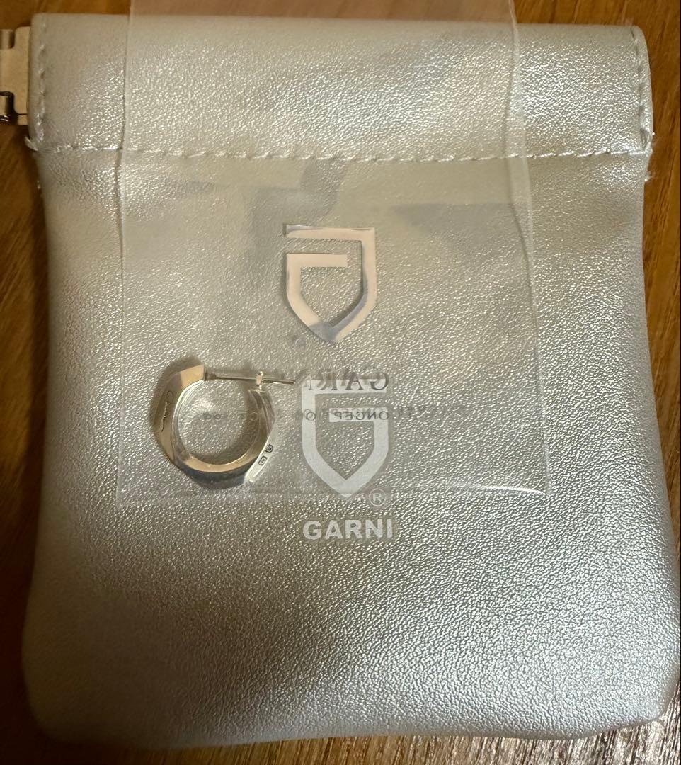 GARNI Crockeryピアス シルバーL(左耳用)