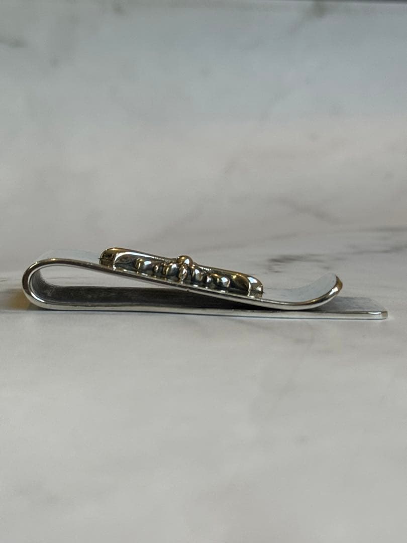 クロムハーツ　フラワーモチーフマネークリップ