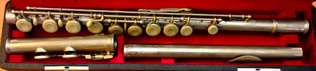 シルバー フルート本体 16キー ケース付き ムラマツ TOKYO刻印