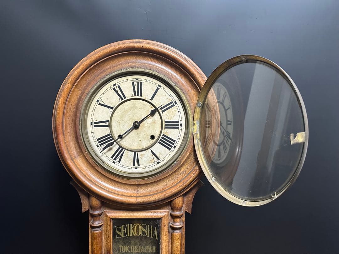 精工舎　アンティーク　ボンボン　振り子時計　85cm