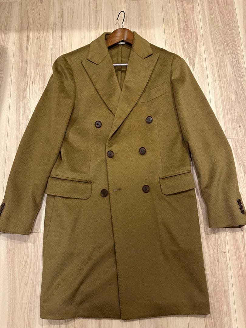 最高級カシミヤ RING JACKET×guji ポロコート リングヂャケット