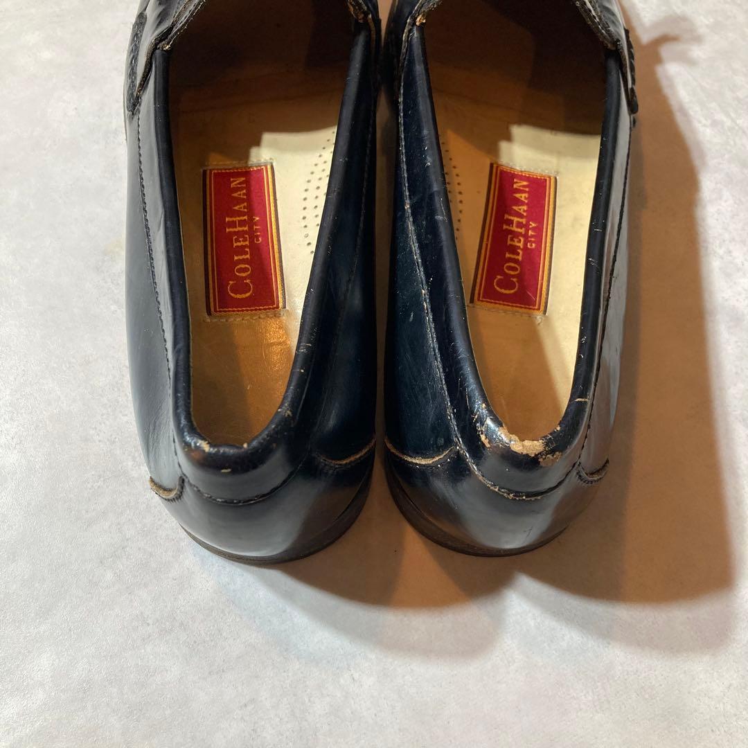 90s 【COLE HAAN】 コールハン　タッセルローファー　革靴　28cm