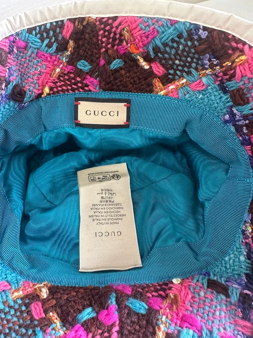 GUCCI マルチカラー バケットハット