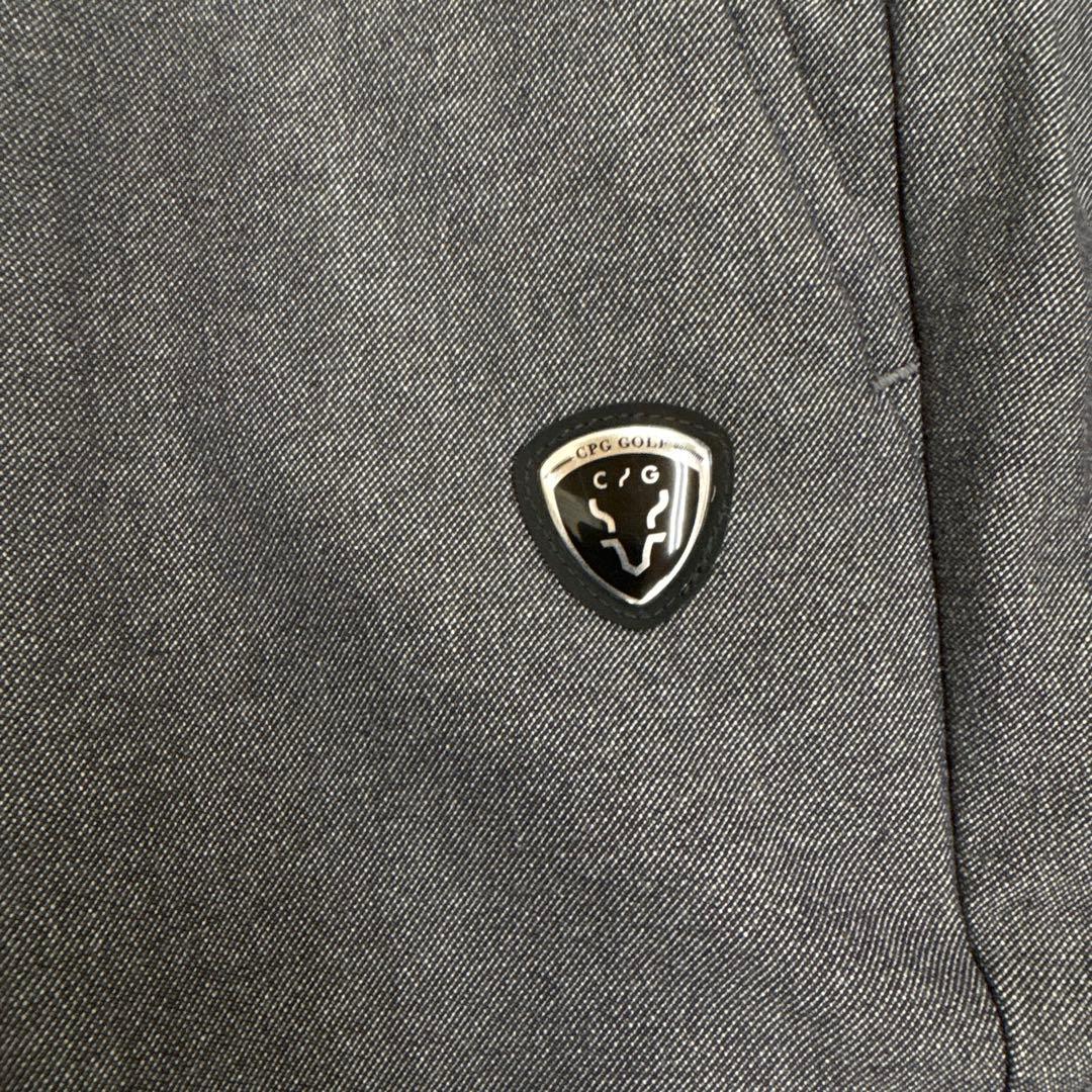 新品 ダークグレー ゴルフパンツ メンズ