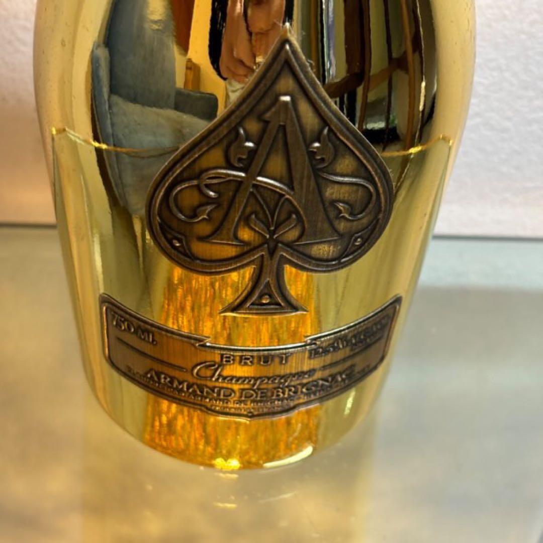 NA3728 未開栓! ARMAND アルマンド ゴールド シャンパン 箱付き