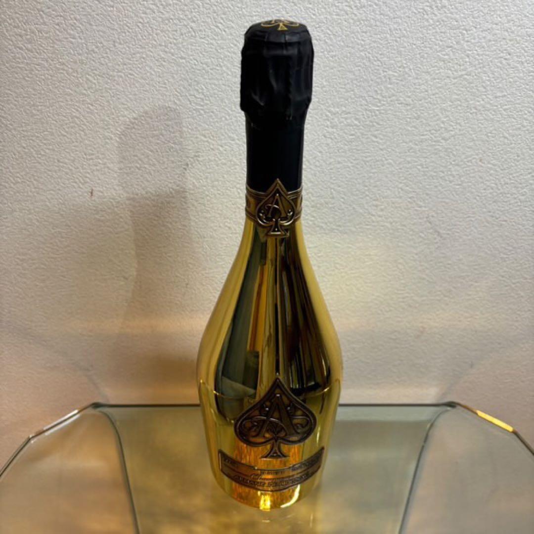 NA3728 未開栓! ARMAND アルマンド ゴールド シャンパン 箱付き