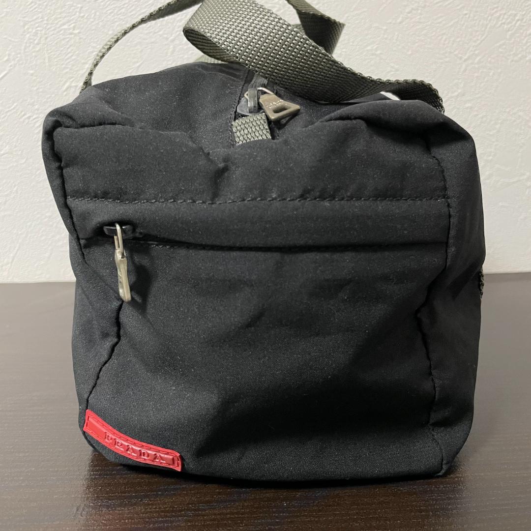 プラダスポーツ　ミニボストン（ブラック）