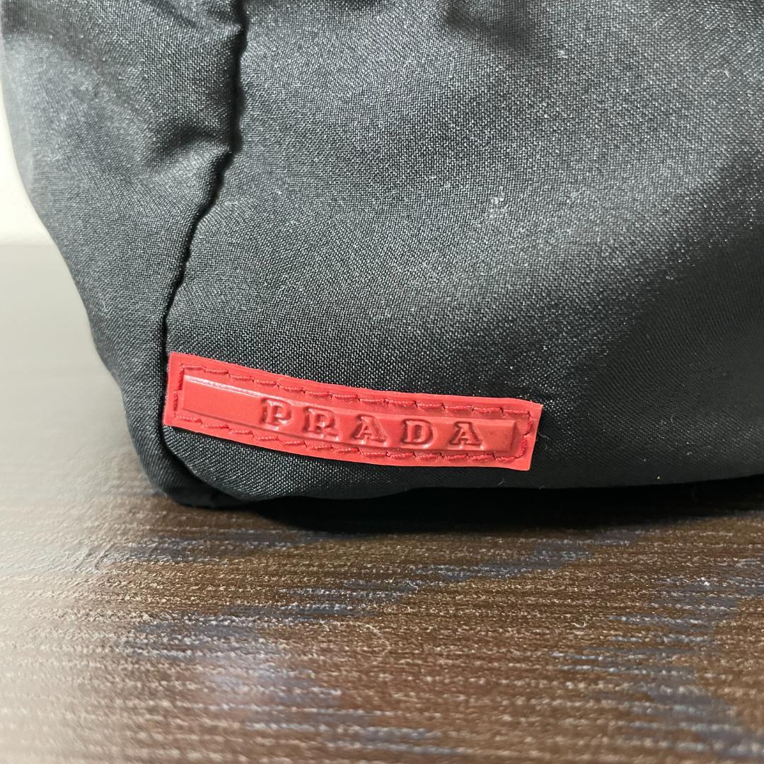 プラダスポーツ　ミニボストン（ブラック）