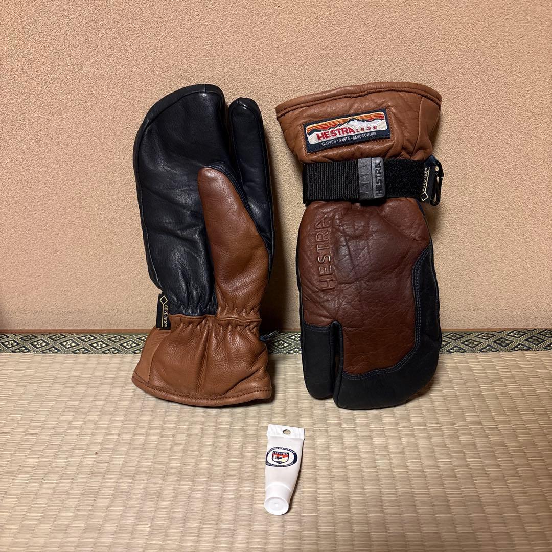 HESTRA ヘストラ 3Finger Leather GORE-TEX 未使用