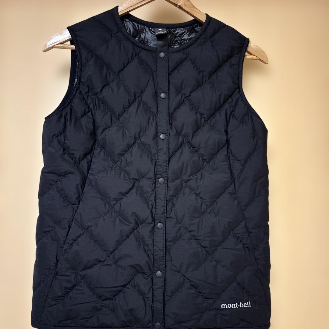 モンベル　スペリオダウン　ラウンドネックベスト Mサイズ