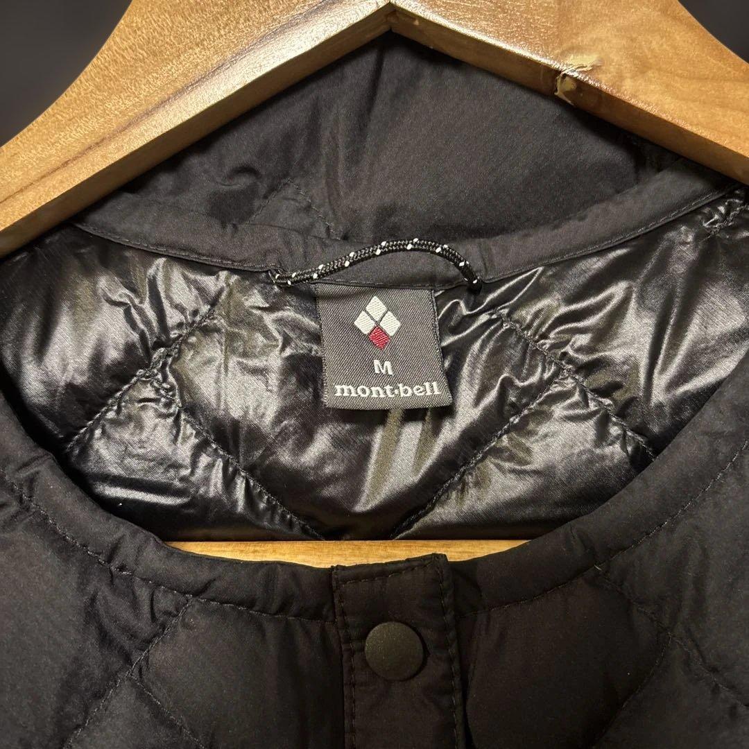 モンベル　スペリオダウン　ラウンドネックベスト Mサイズ