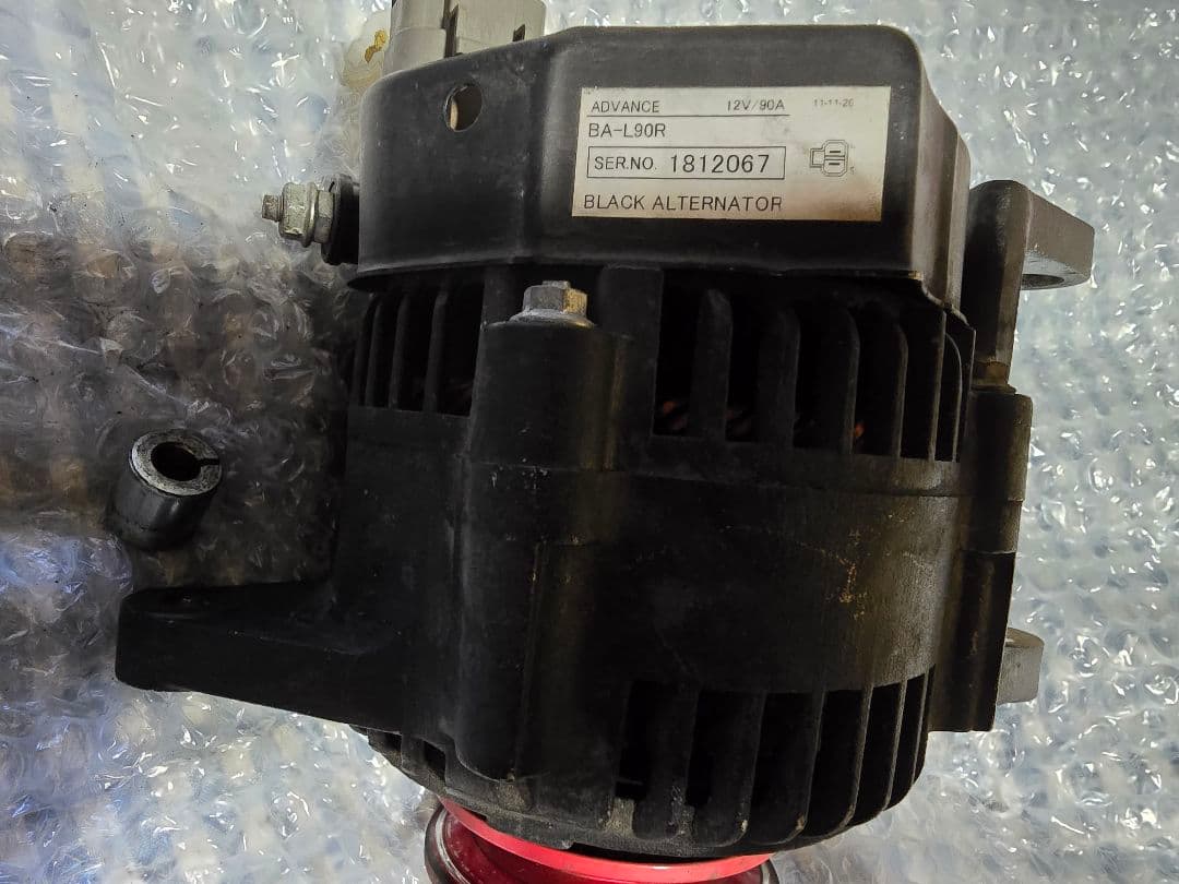 L6 ブラックオルタネーター 90A