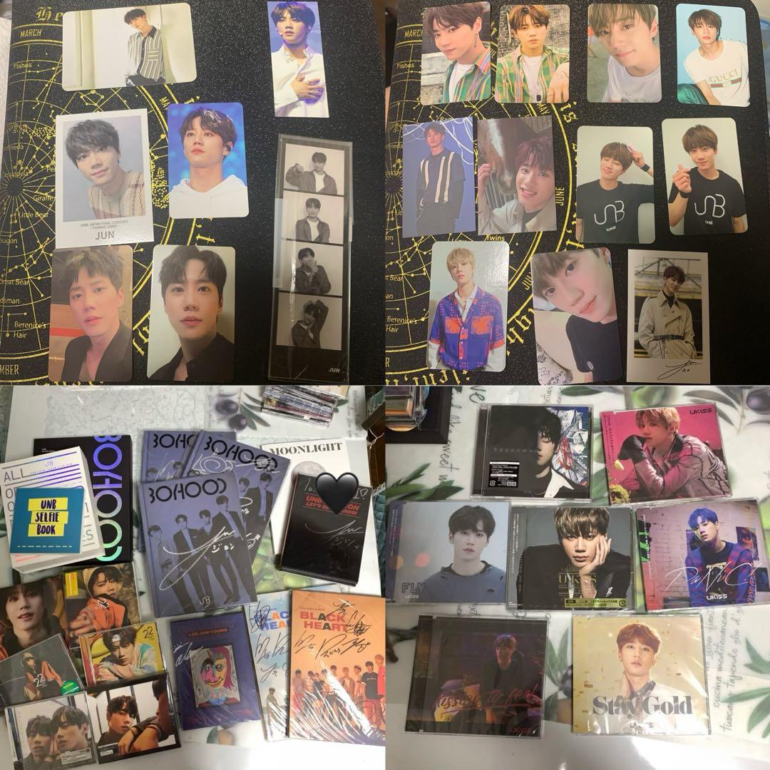 UNB U-KISS　ジュン　トレカ+ アルバムCD 42点まとめ売り