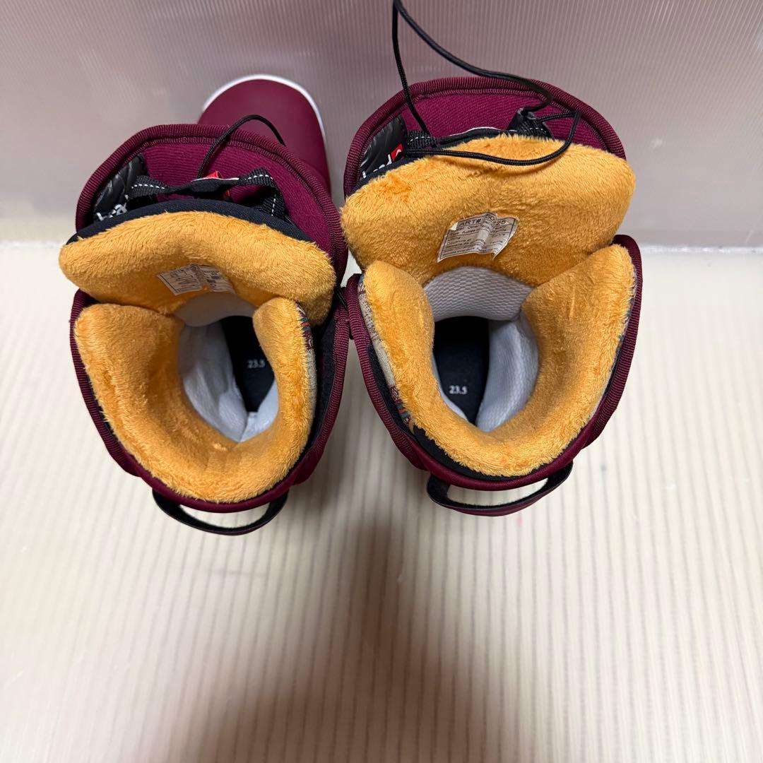 送料無料　ほぼ未使用　head ヘッド　ブーツ　FIVE 　BOA 23.5cm