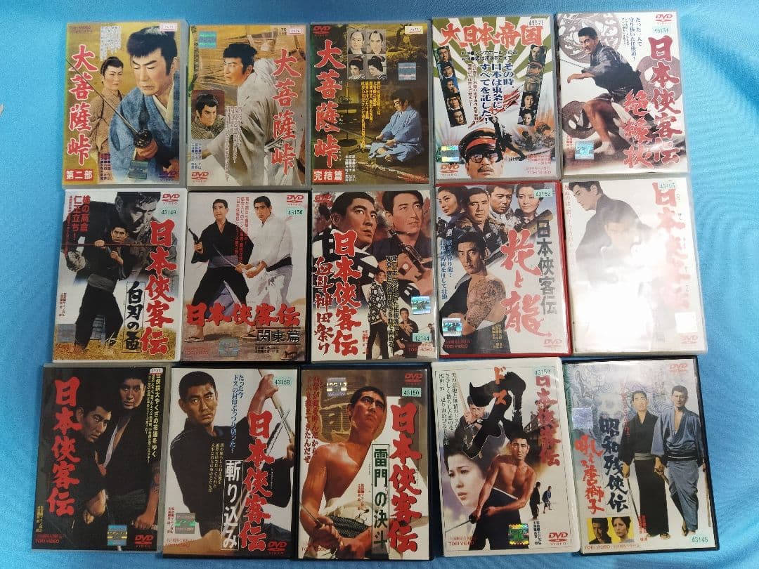 東宝　時代劇　レンタルアップDVD　67点まとめ大量セット　野菊の墓ひめゆりの塔