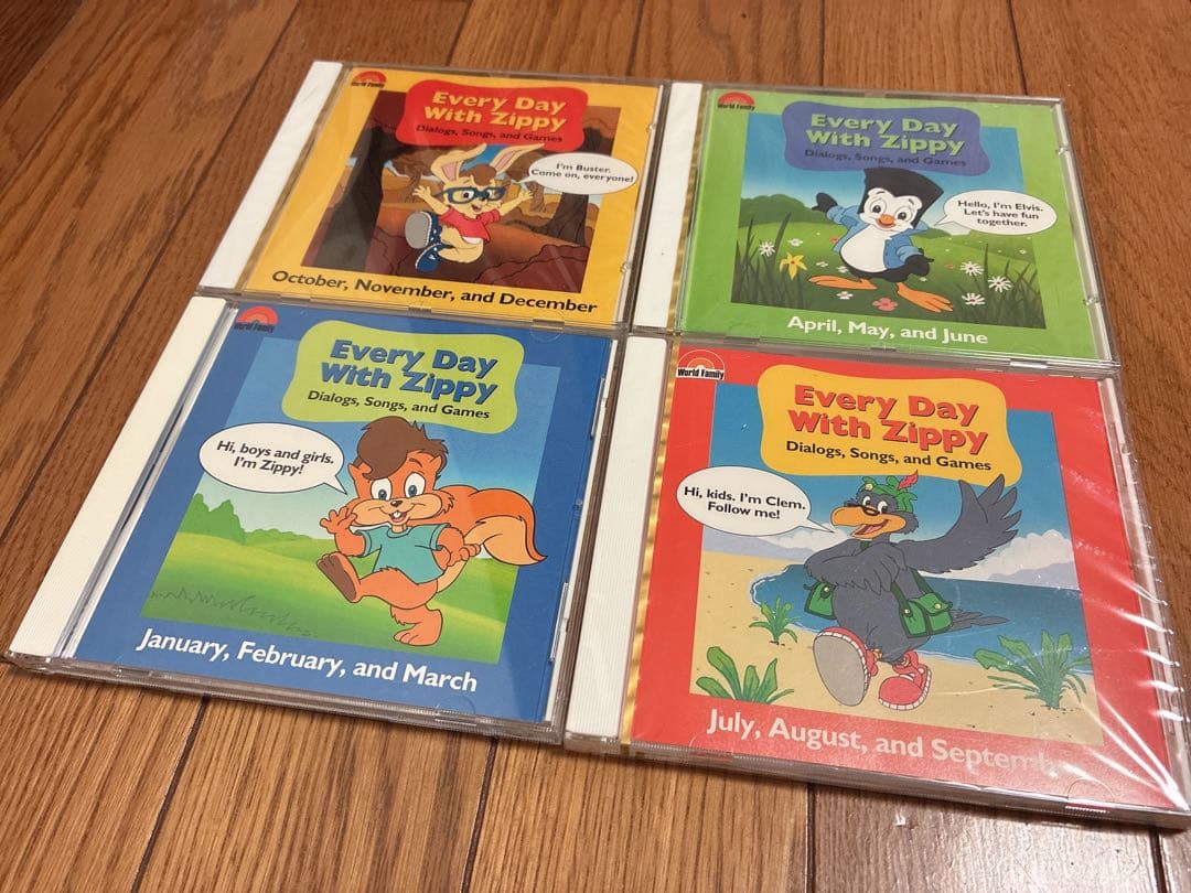 ZIPPY English for Kids ゲームカードセット